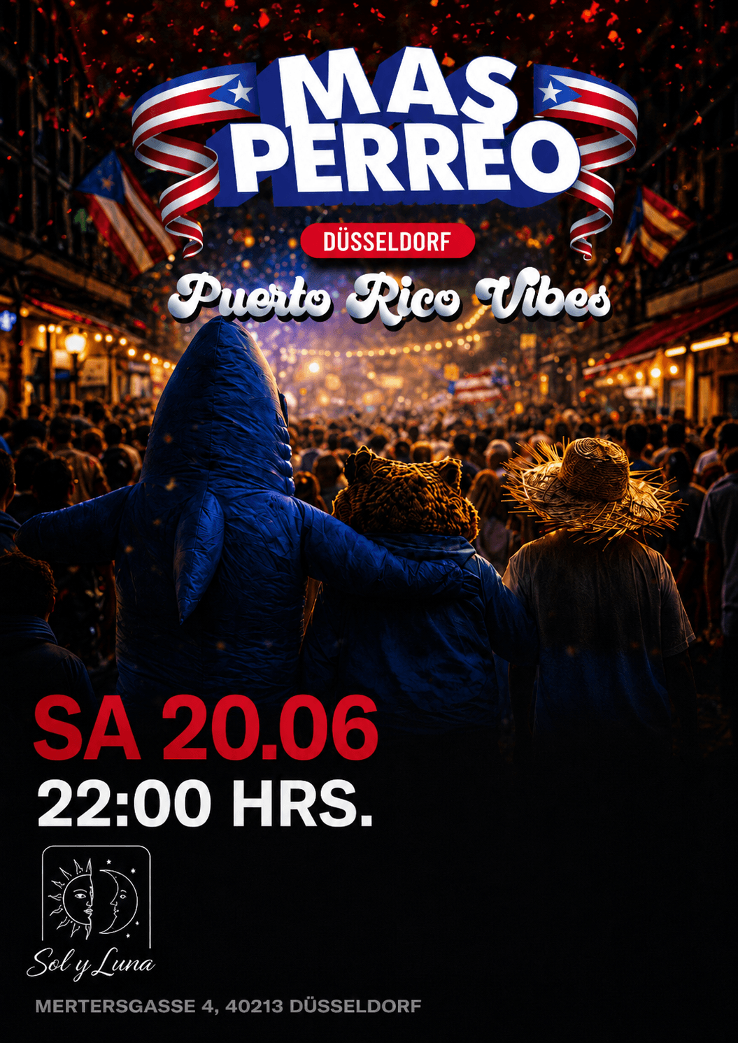Más Perreo: Puerto Rico Vibes After Bad Bunny — Düsseldorf