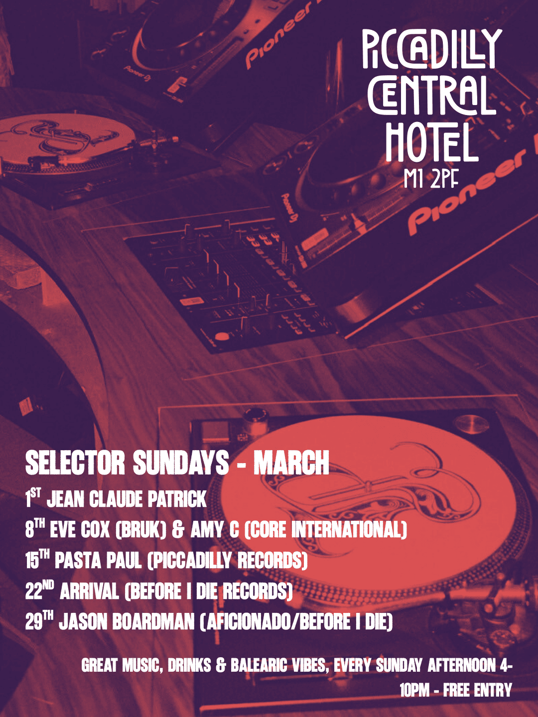Selector Sundays - Arrival at Piccadilly Central