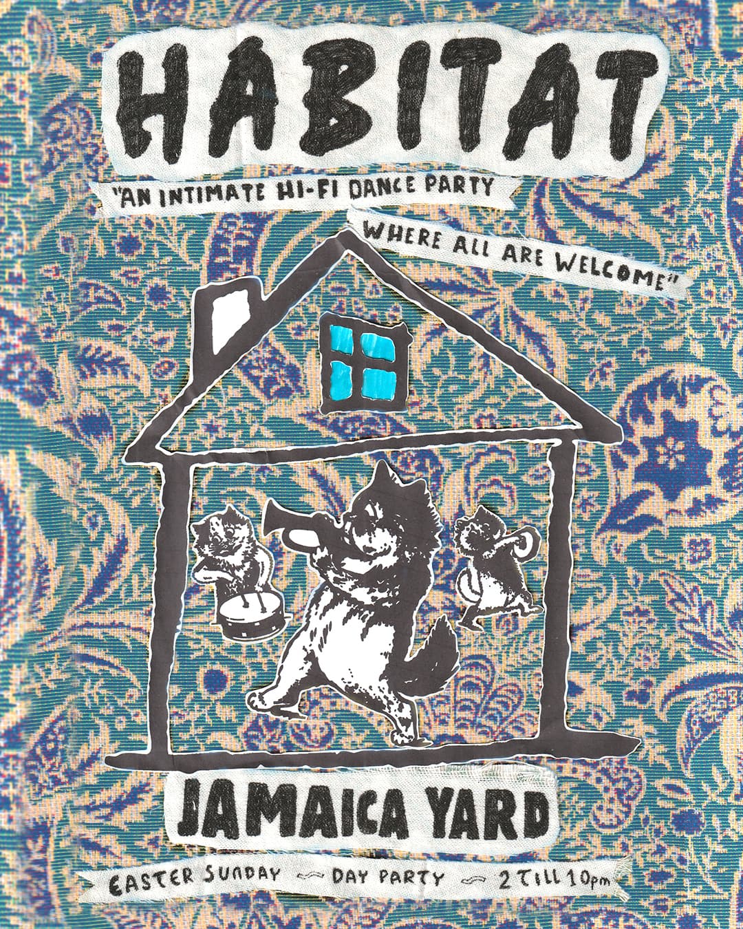 Habitat 〜 Easter Sunday 〜 Day Party at Jamaica Yard