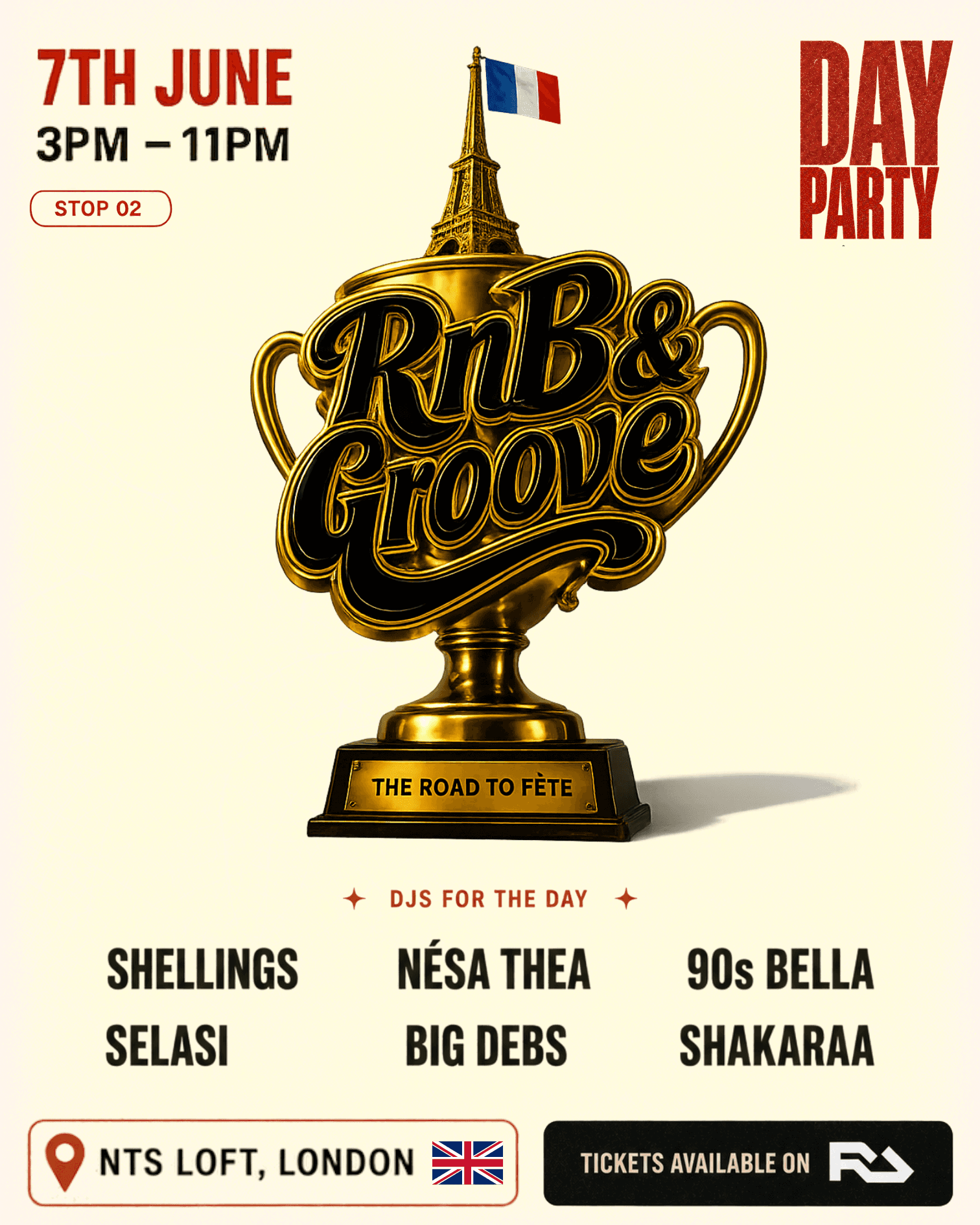 RnB & Groove: Day Party at NTs Loft at Night Tales Loft
