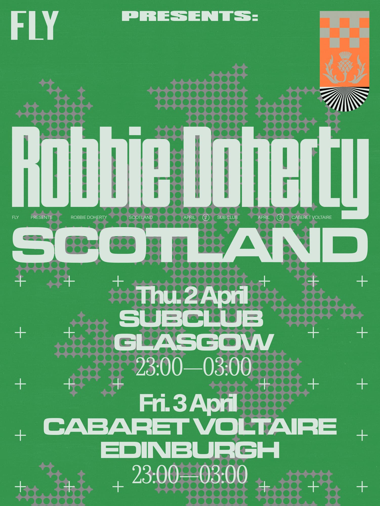 FLY // Robbie Doherty - Glasgow at Sub Club