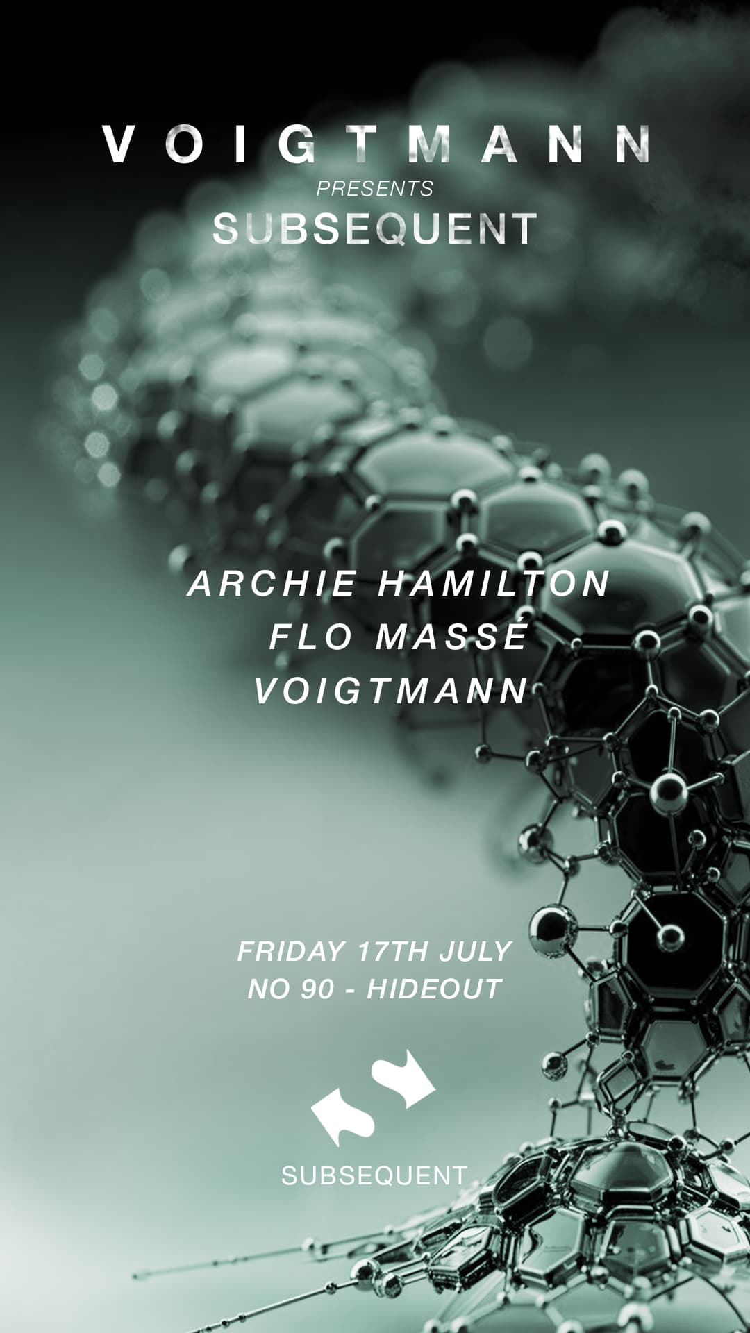Voigtmann pres. Subsequent with Archie Hamilton, Voigtmann & Flo Masse NO 90 HIDEOUT