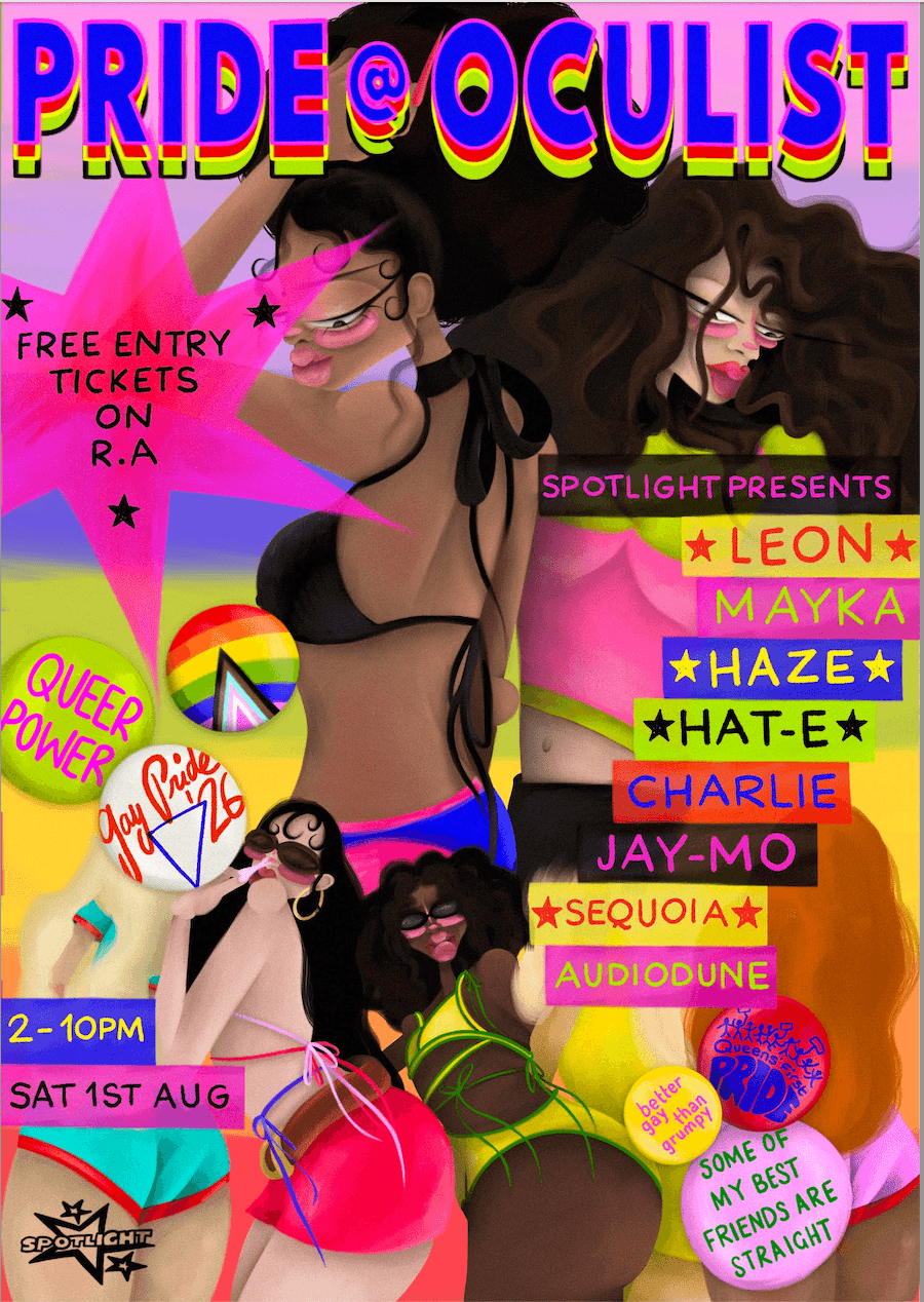 PRIDE DAY PARTY: SPOTLIGHT PRESENTS at The Oculist