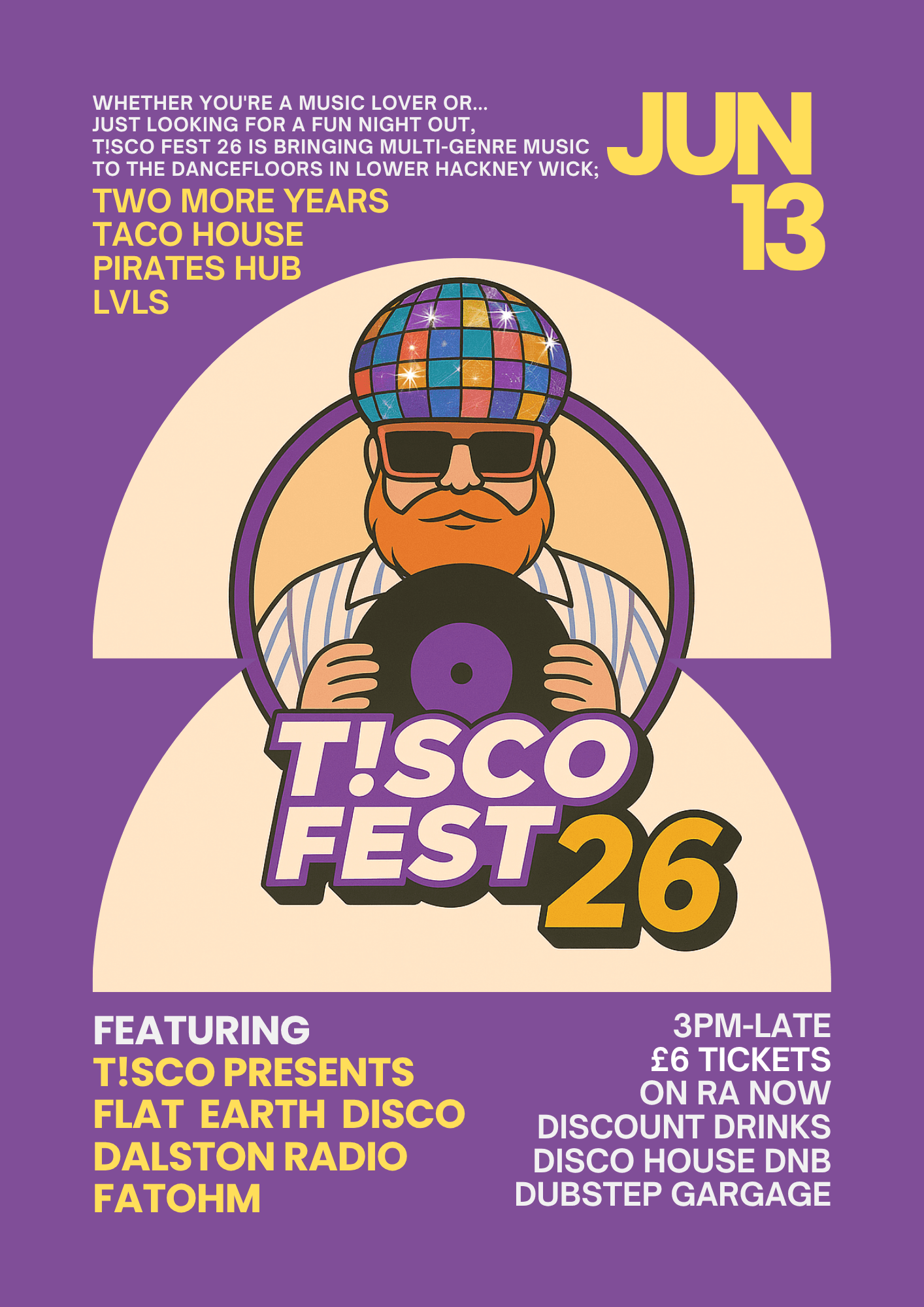 T!SCO FEST 26 at Two More Years