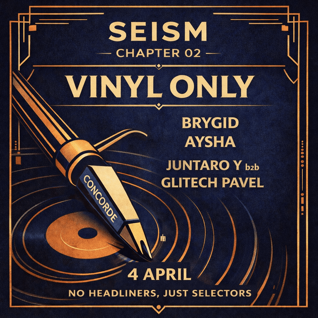 SEISM: VINYL ONLY CHAPTER 02 (Starlane) at Starlane Pizza Bar