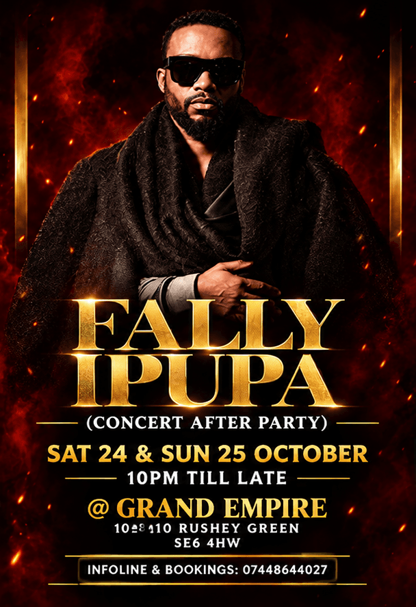 Upcoming event poster at GRAND EMPIRE