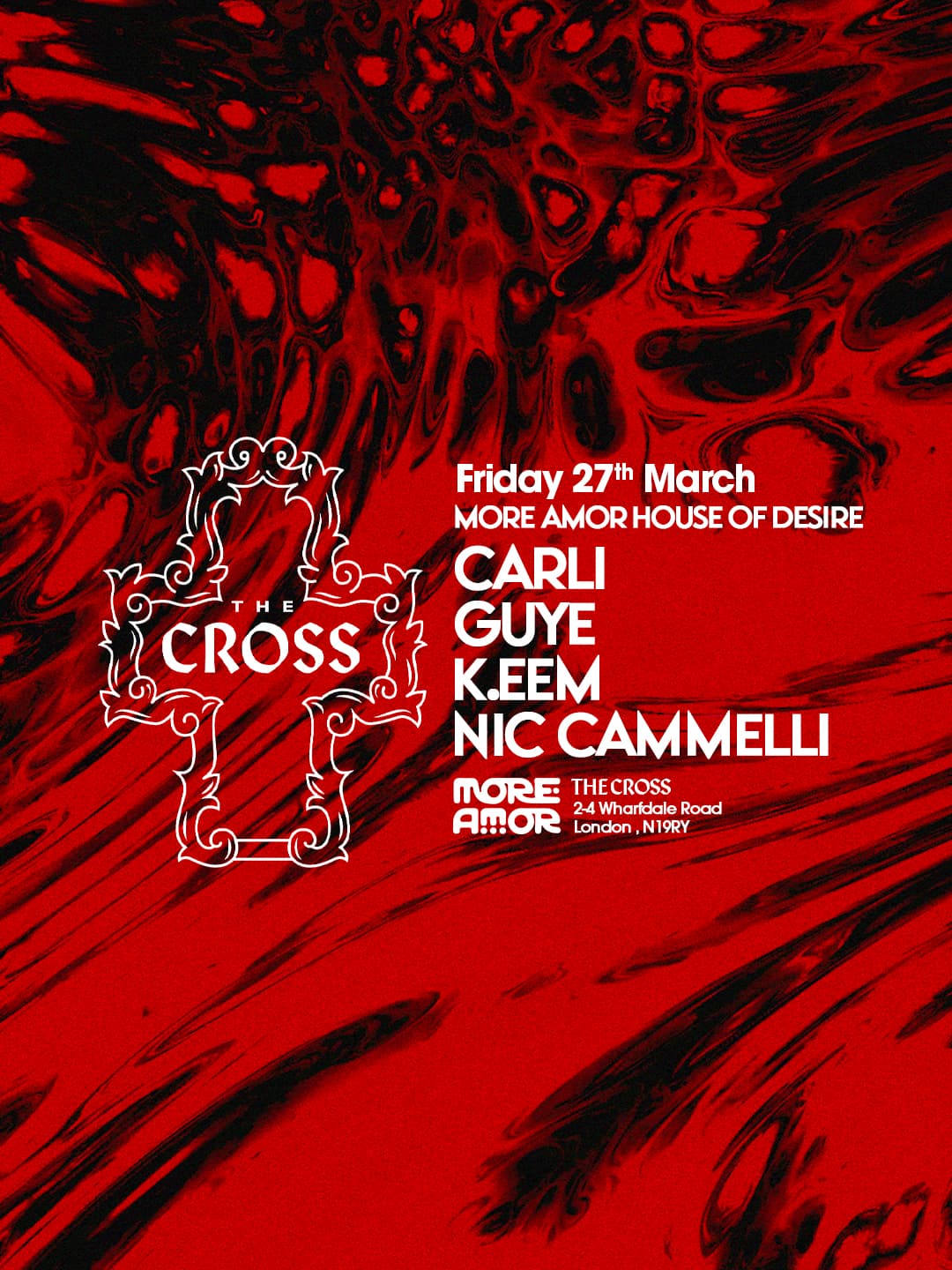 House of Desire by More Amor. London 27th March 2026  at The Cross London