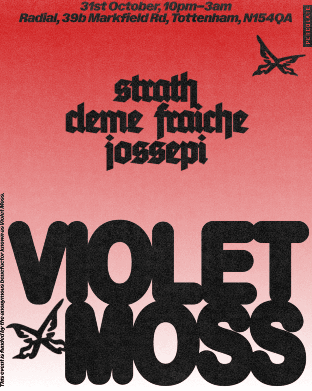Violet Moss Halloween - Strath + Special Guests  at radial
