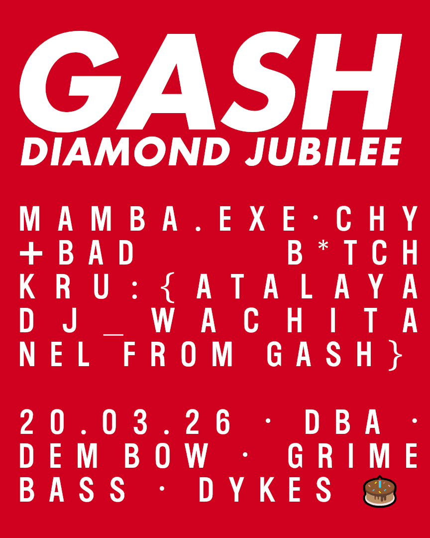 GASH DIAMOND JUBILEE at The DBA