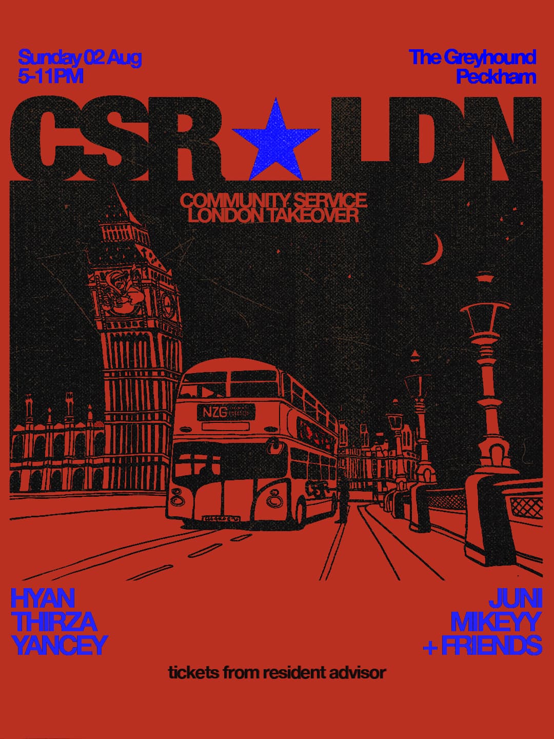 Community Service Records London Takeover