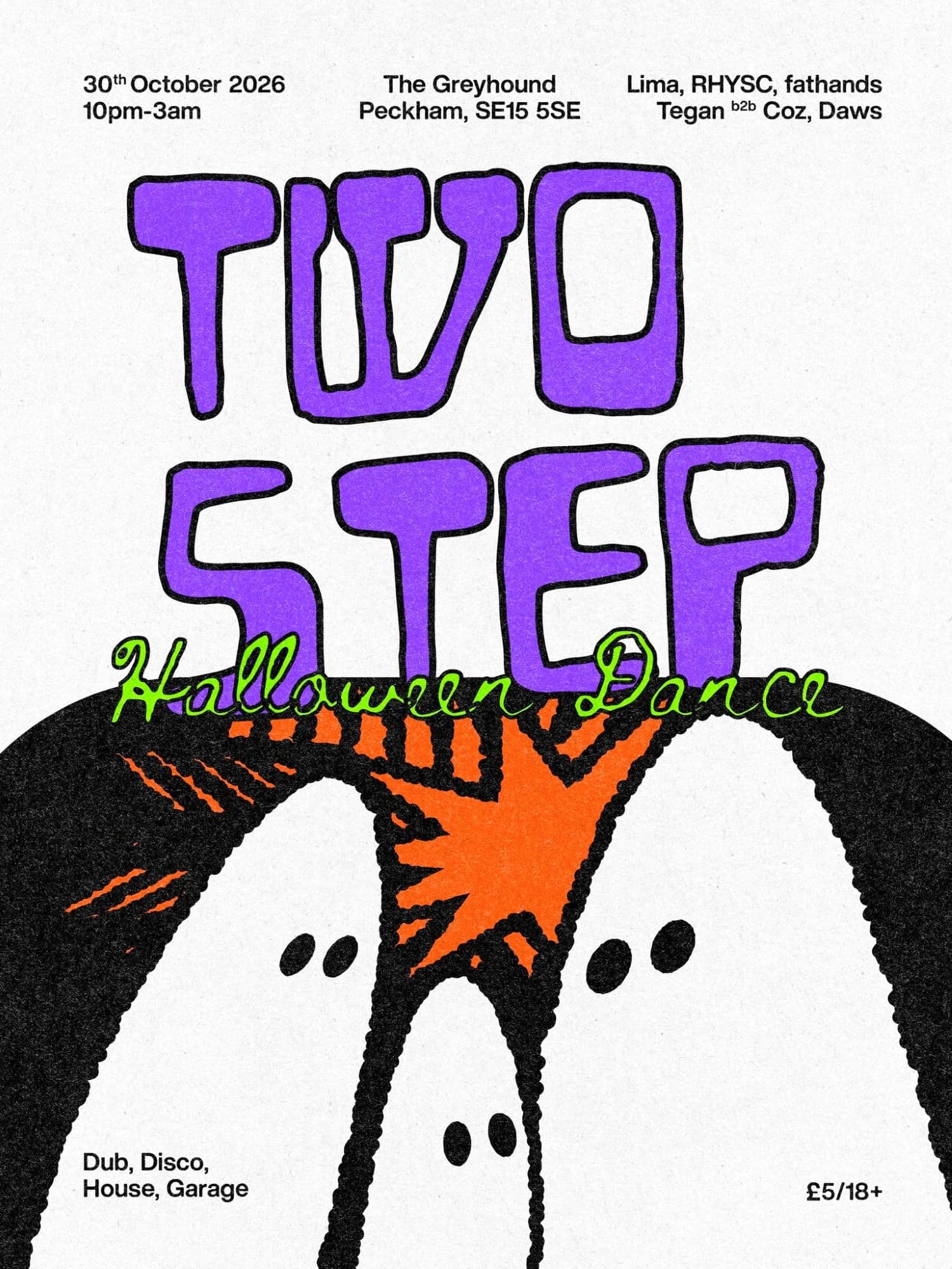 TWO STEP 004 - HALLOWEEN DANCE at The Greyhound