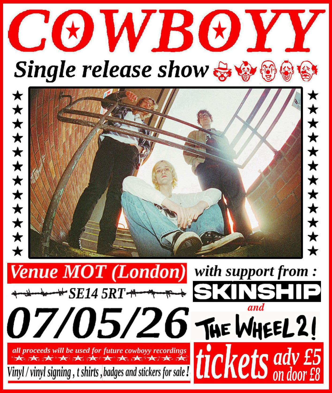 COWBOYY live at mot + guests at Venue MOT