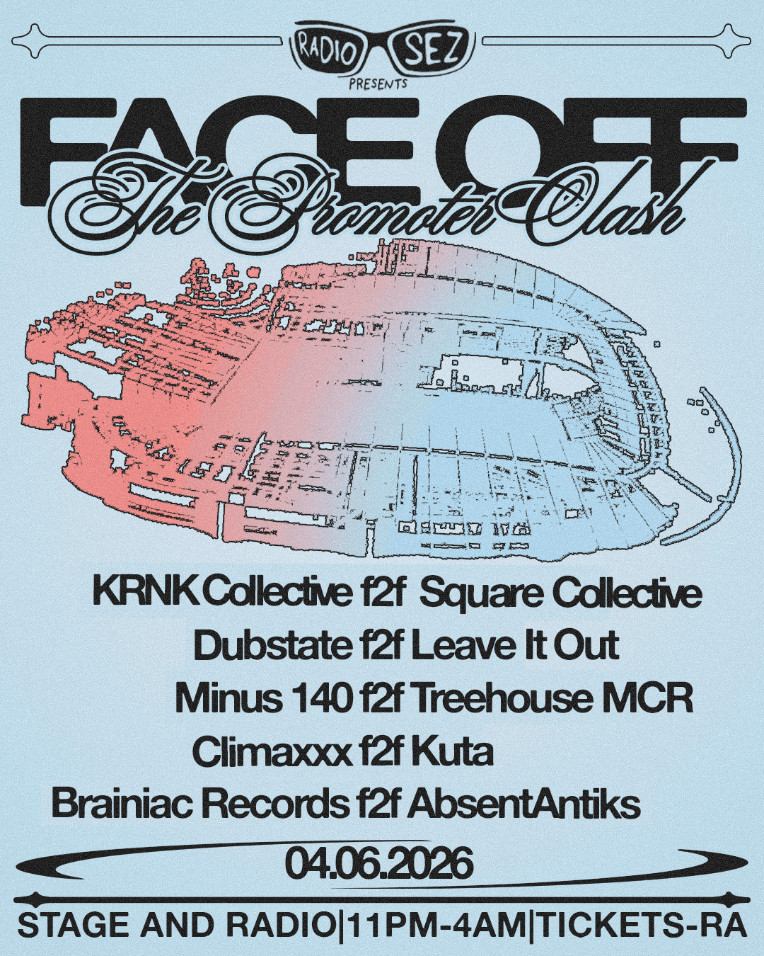 FACE OFF: THE PROMOTER CLASH at Stage And Radio