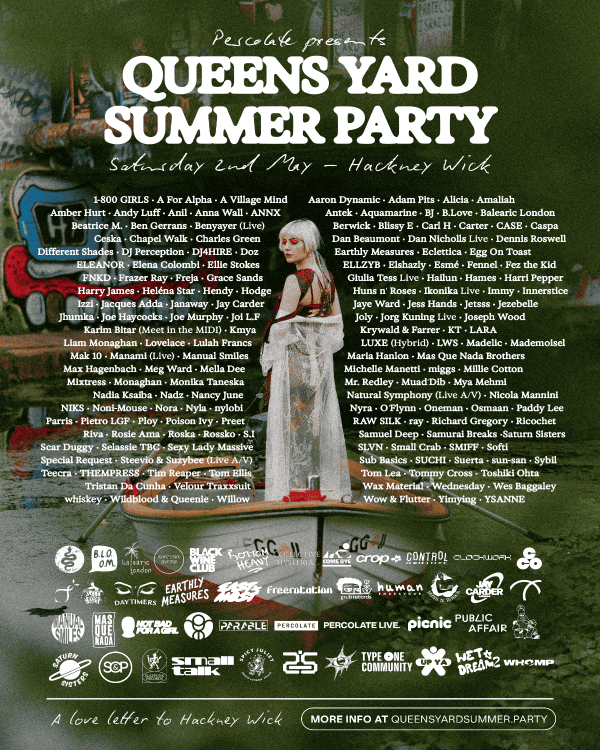 Queen's Yard Summer Party 2026 at Hackney Wick   Multiple Venues