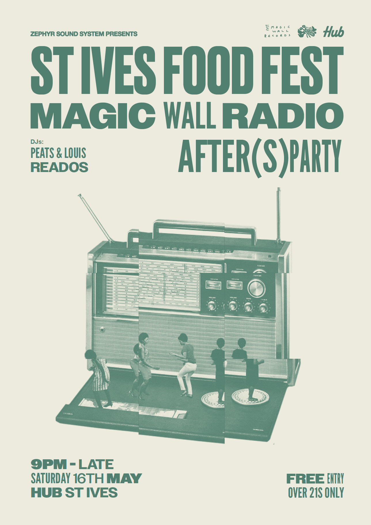 St Ives Food fest X Magic Wall Radio After(s) party at TBA -  HUB, ST IVES