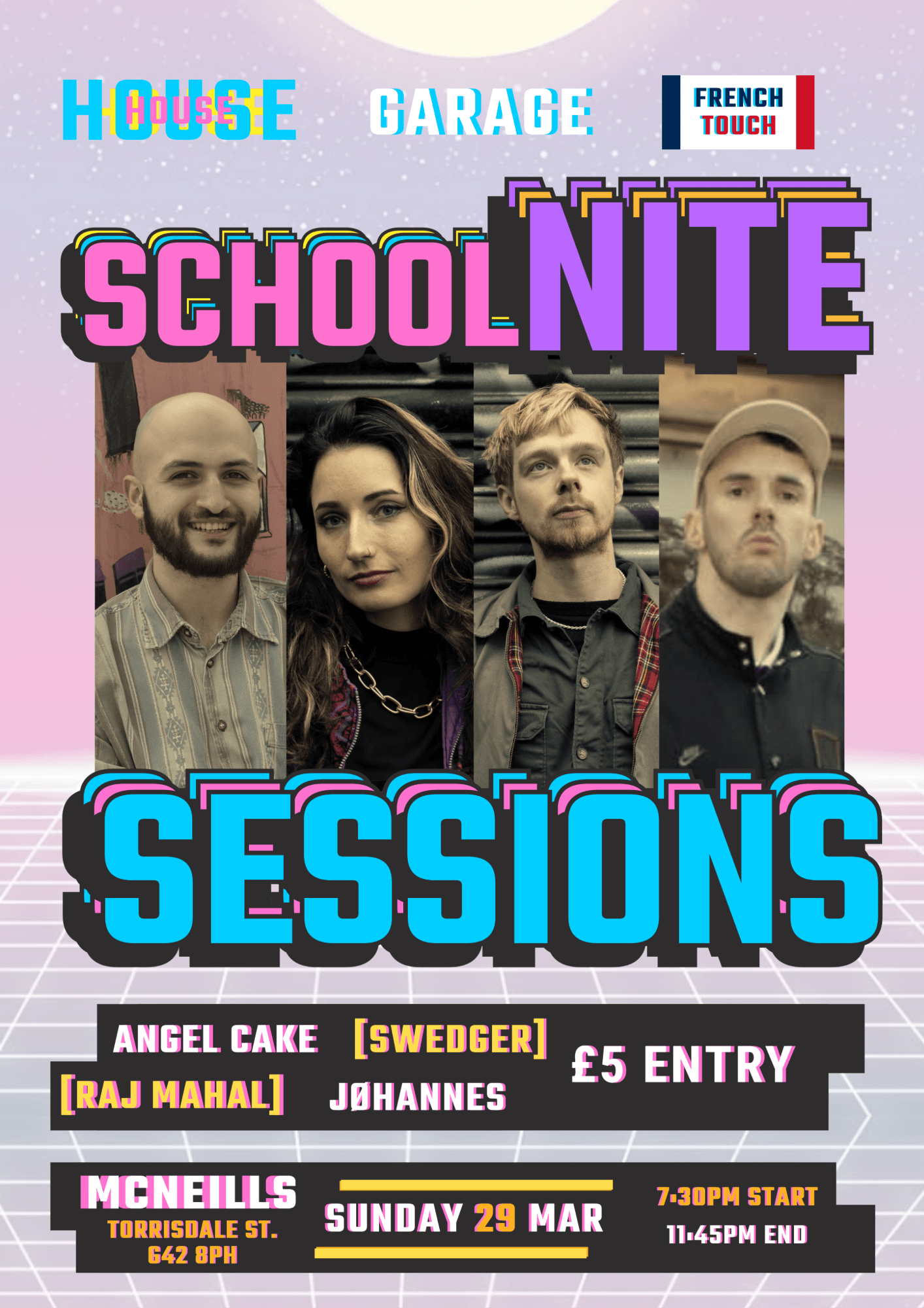 School Nite Sessions at McNeills