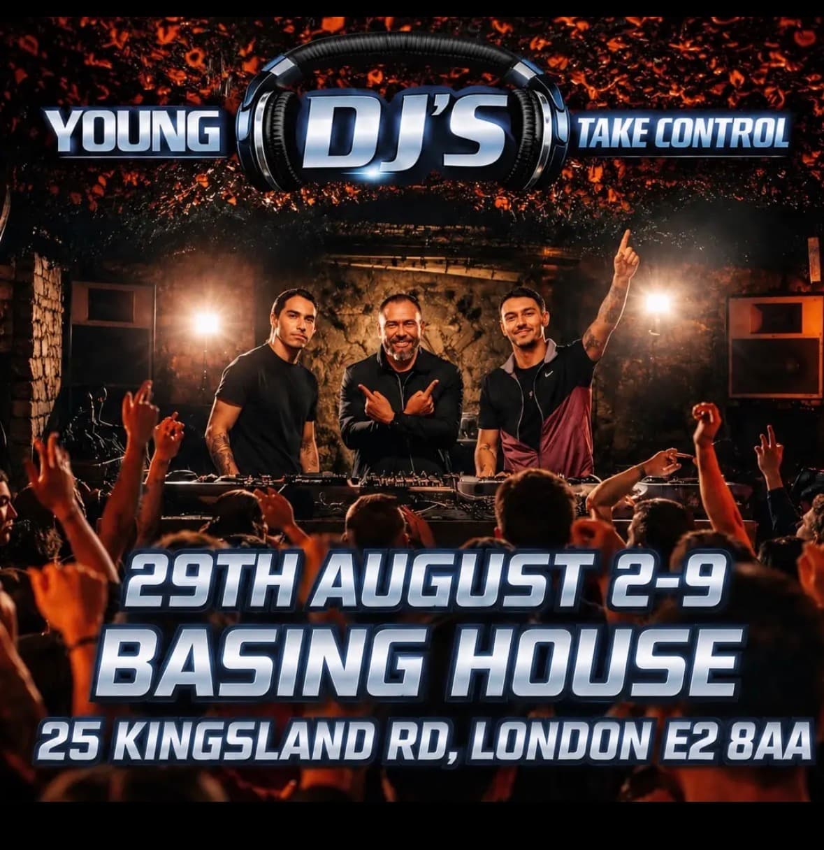 Undetected (young DJS take control) at Basing House
