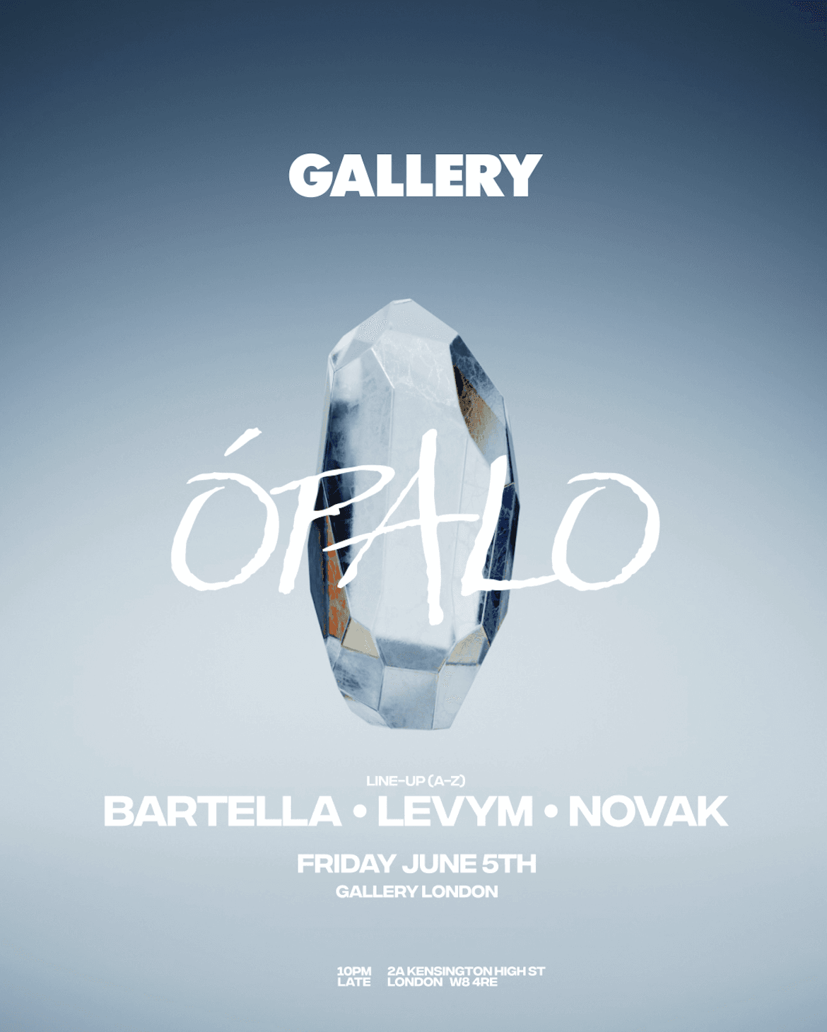 Gallery x Ópalo presents: Novak at The Gallery
