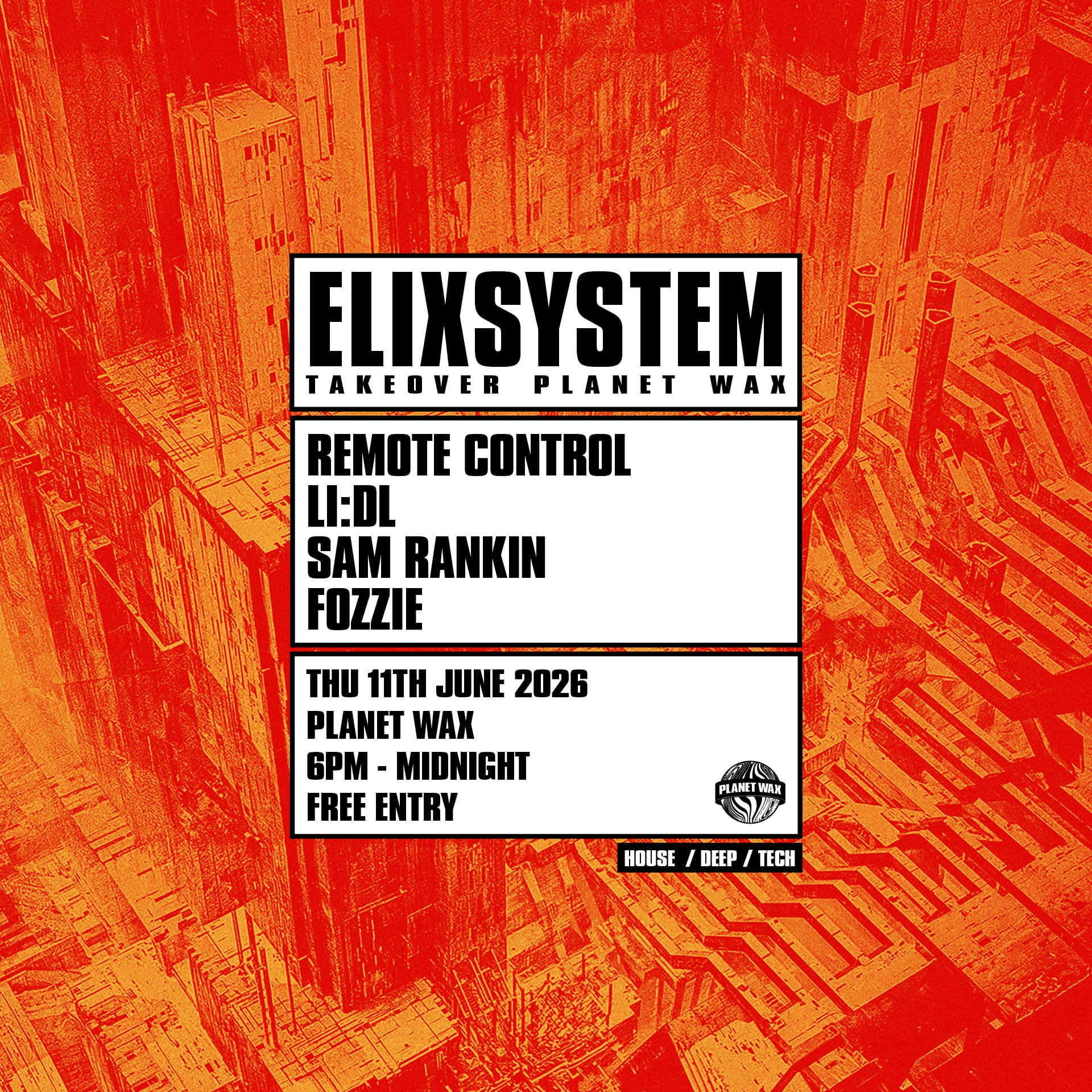 ElixSystem at Planet Wax
