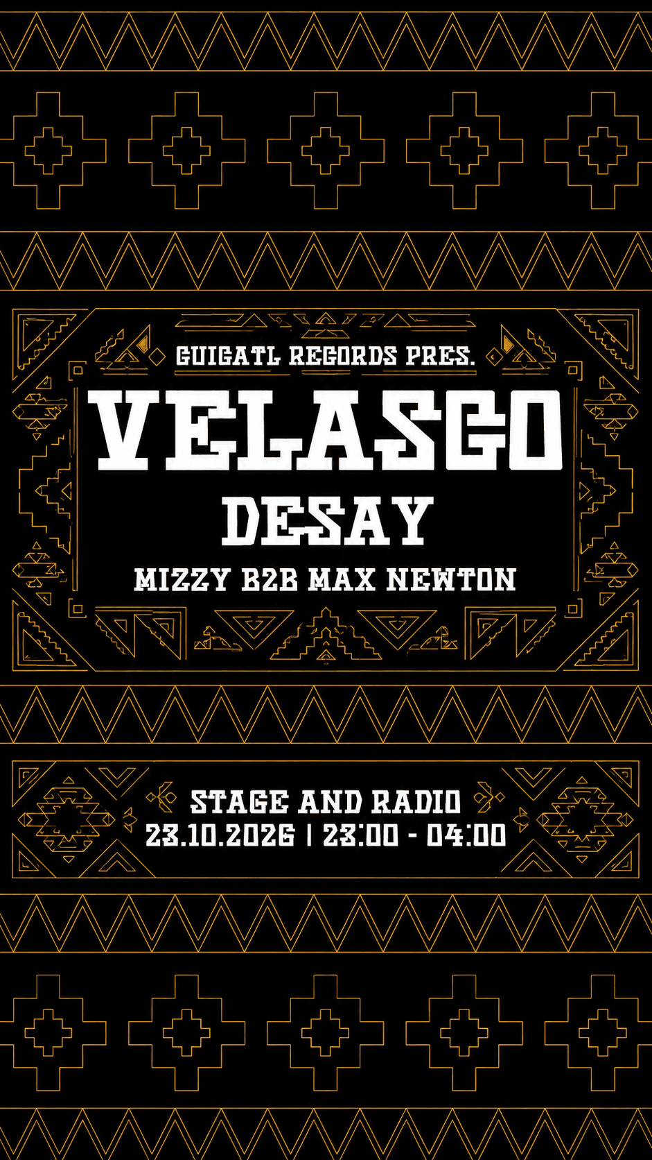 Cuicatl Records presents Velasco at Stage And Radio