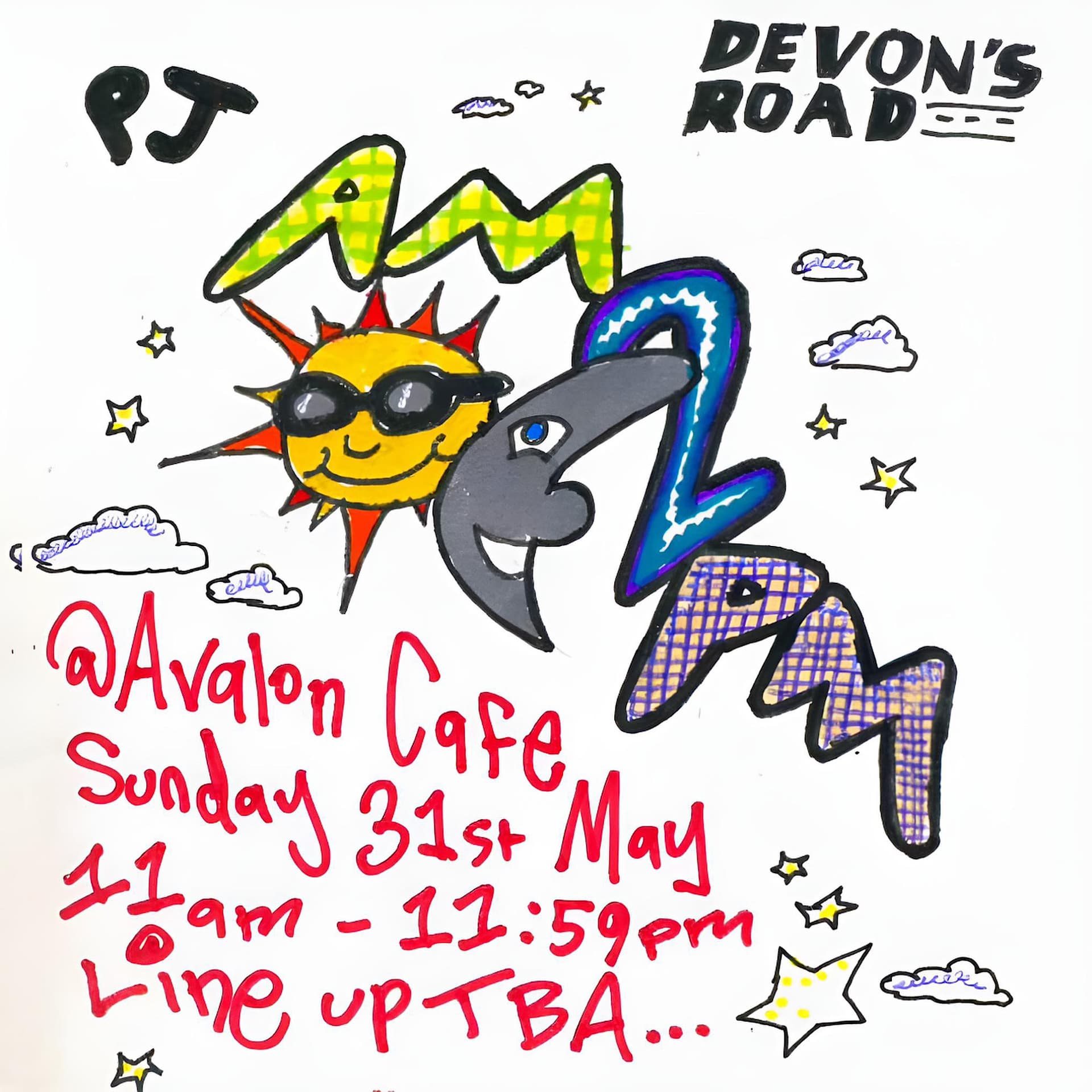 Devon's Road x PJ Ents. presents AM 2 PM at Avalon Cafe Bermondsey
