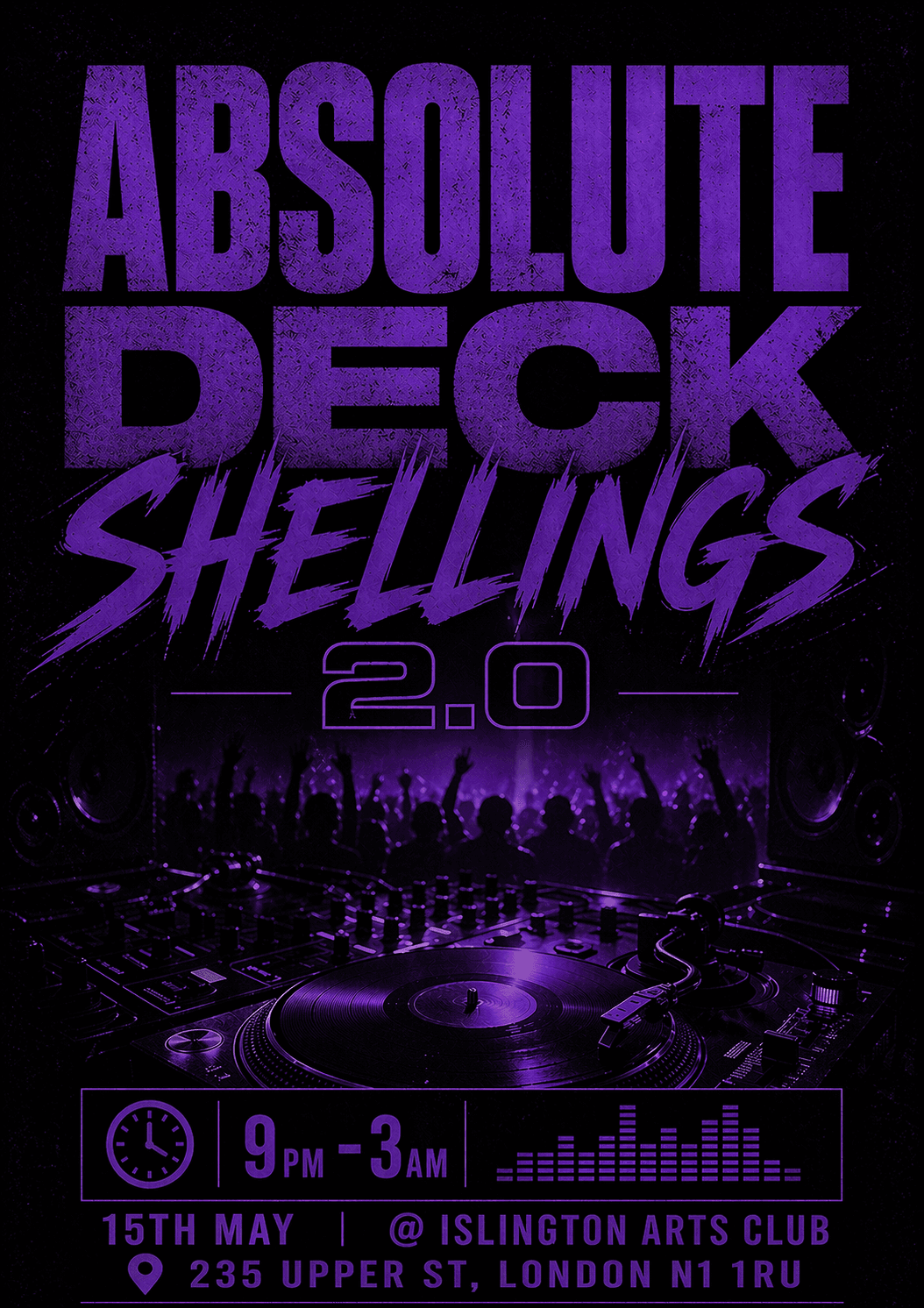 Absolute Deck Shellings at Islington Arts Club