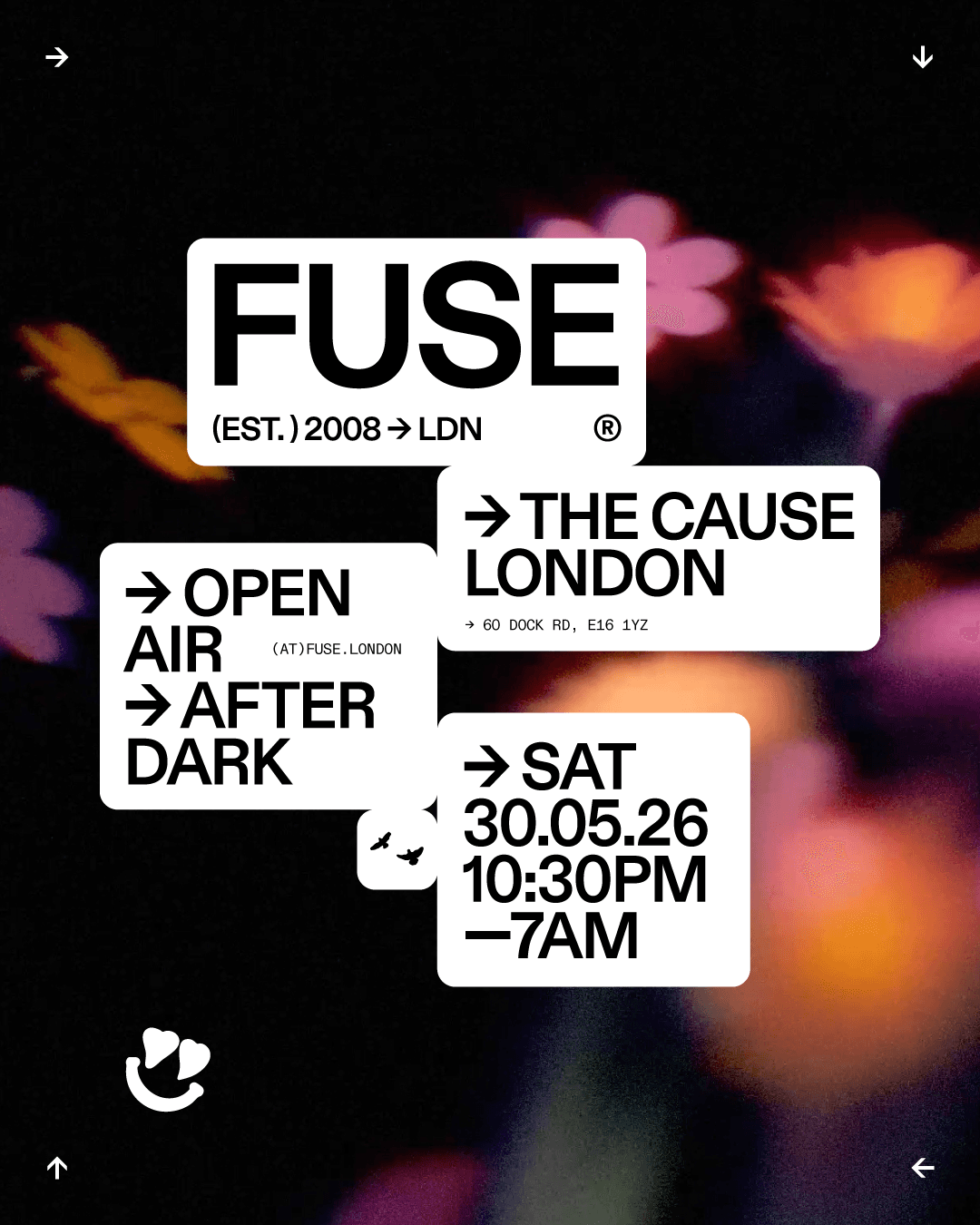 FUSE Open Air ➔ After Dark at The Cause London