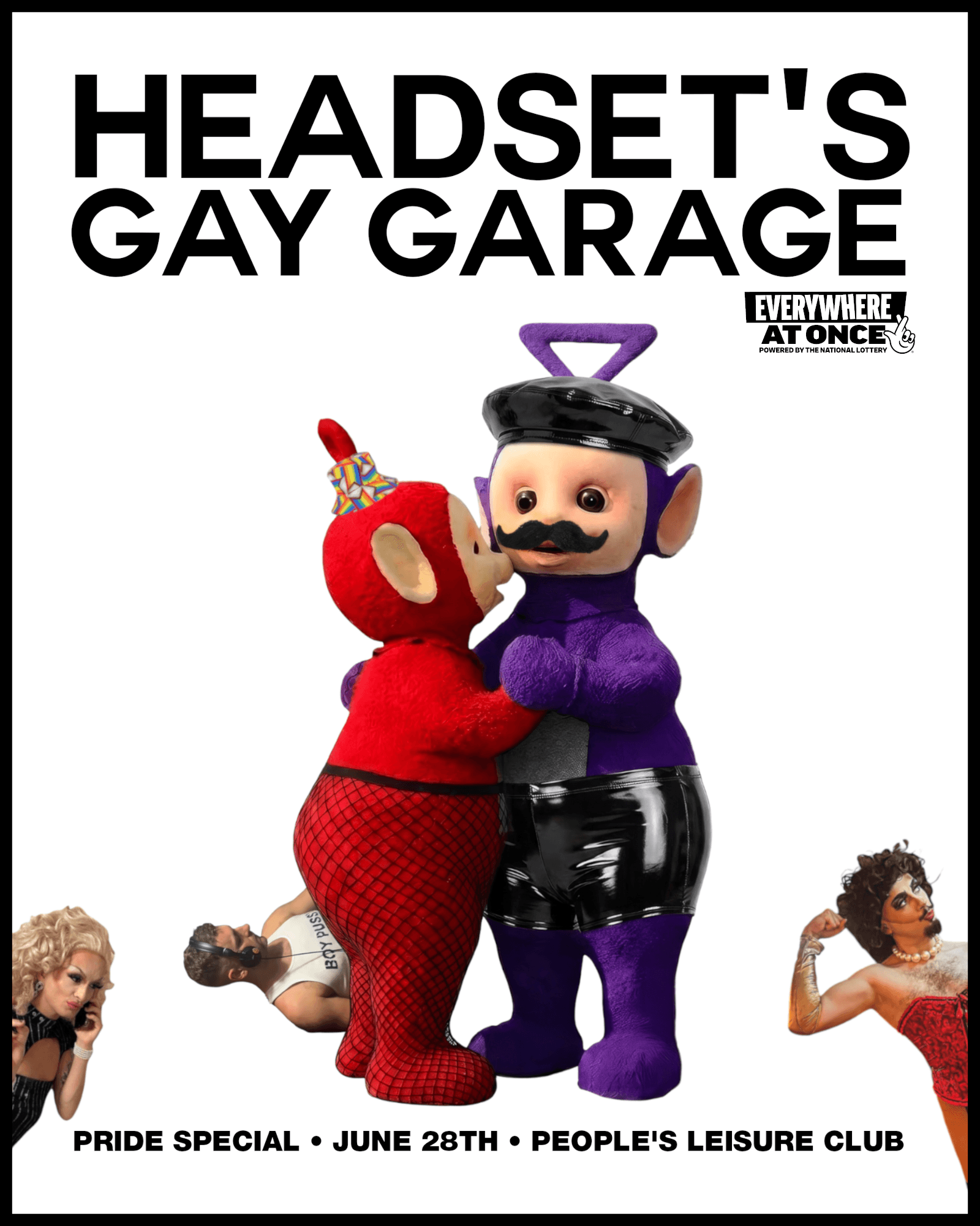 Headset's Gay Garage: Pride Special at People's Leisure Club