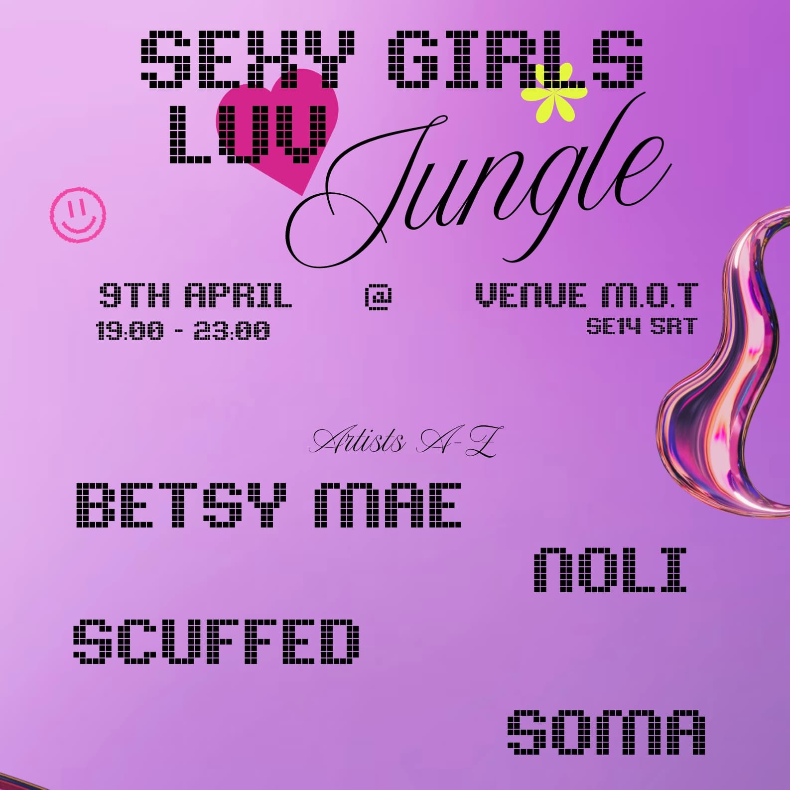 Sexy Girls Luv Jungle at Venue MOT