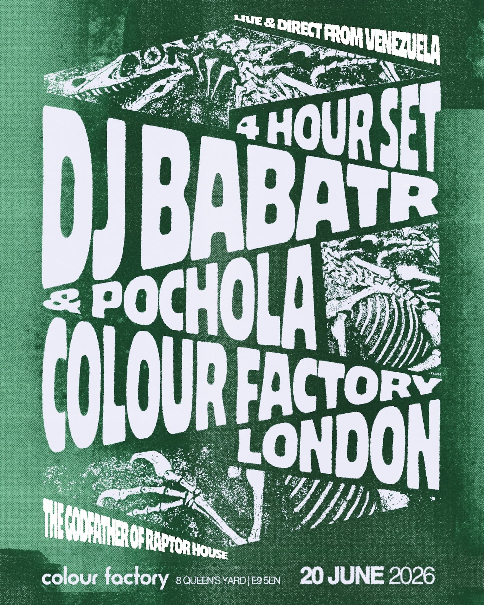 Dj Babatr (4 Hour Set) & Pochola at Colour Factory London