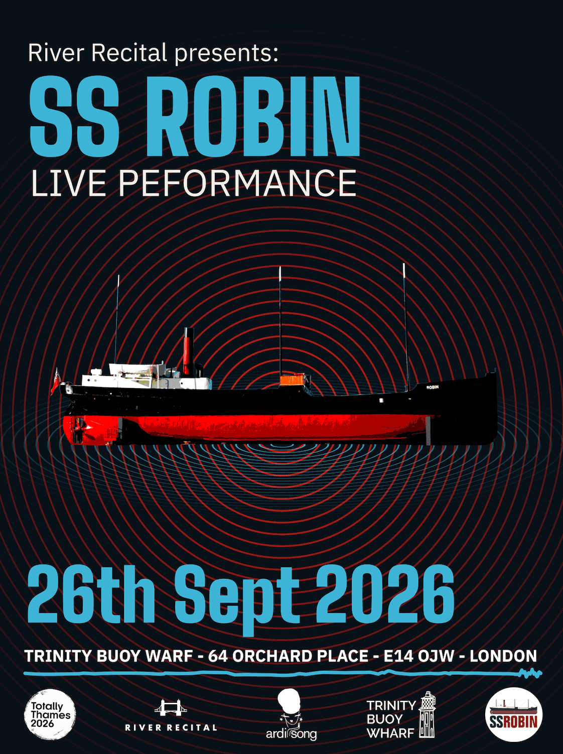 River Recital presents SS Robin