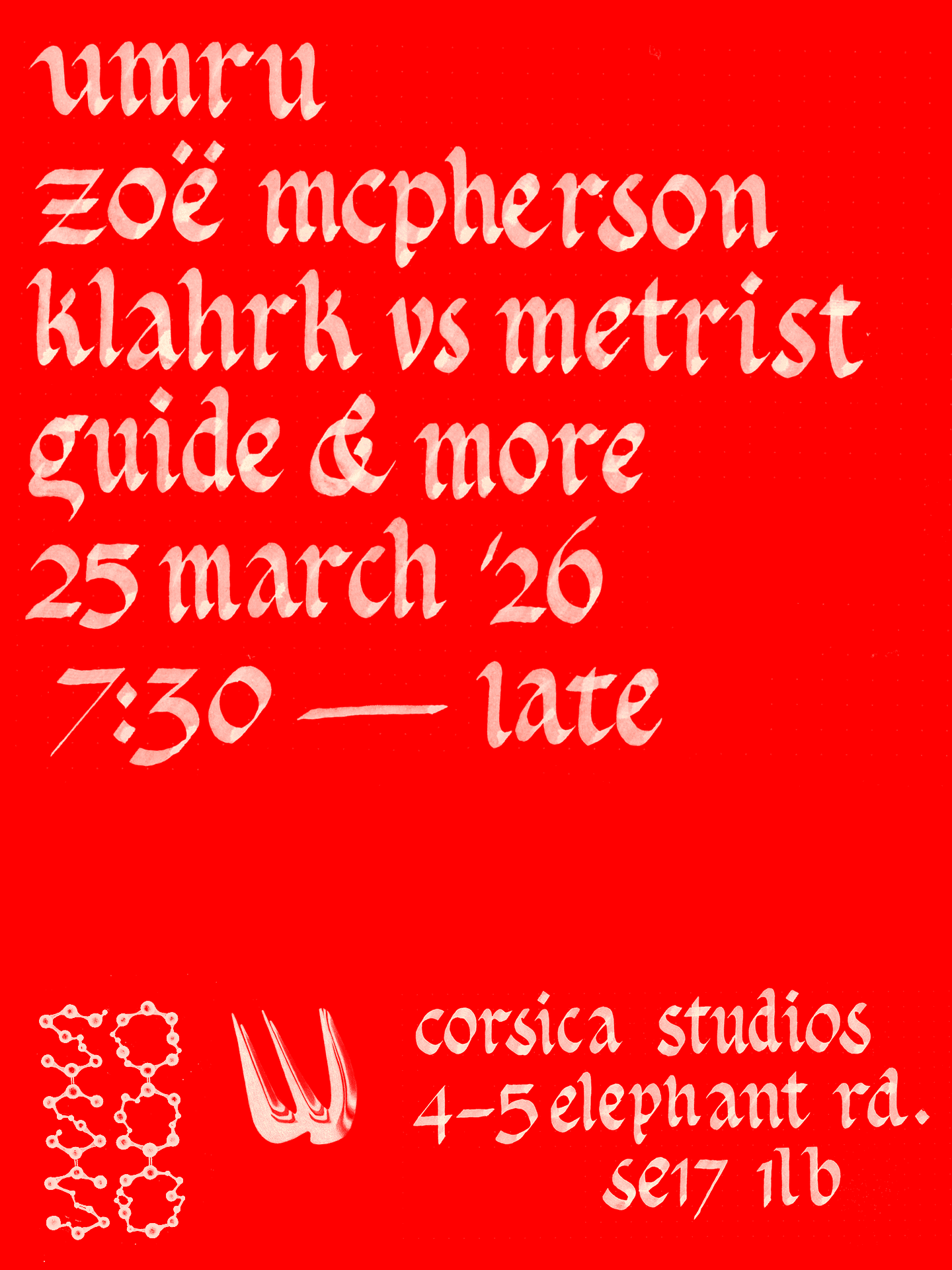 WARE & SOSOSO at Corsica Studios