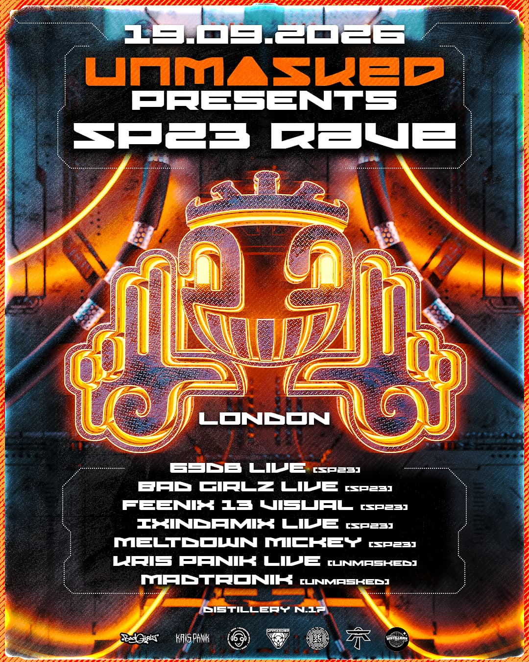 Unmasked presents SP23 Rave - London