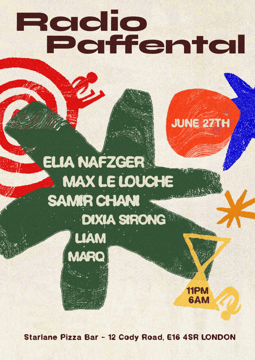 Radio Paffental with Elia Nafzger, Max Le Louche, Samir Chani at Starlane Pizza Bar