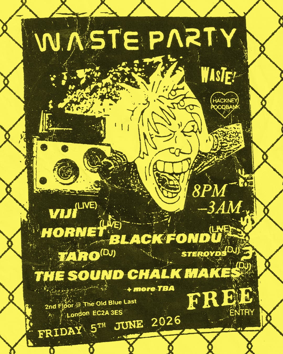 BREED: WASTE! PARTY at The Old Blue Last