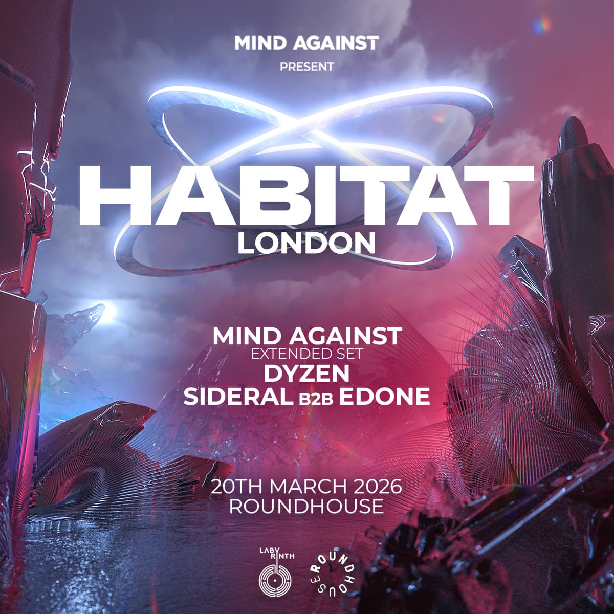 Mind Against present HABITAT at The Roundhouse