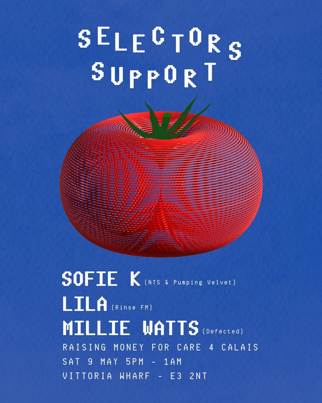 Sofie K, LILA & Millie Watts - Fundraiser for Care4Calais at Vittoria Wharf Studio