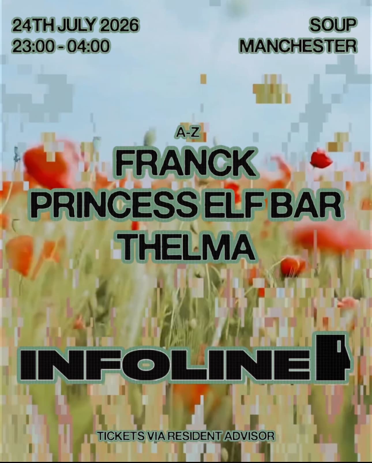 INFOLINE with Franck, THELMA and Princess Elf Bar