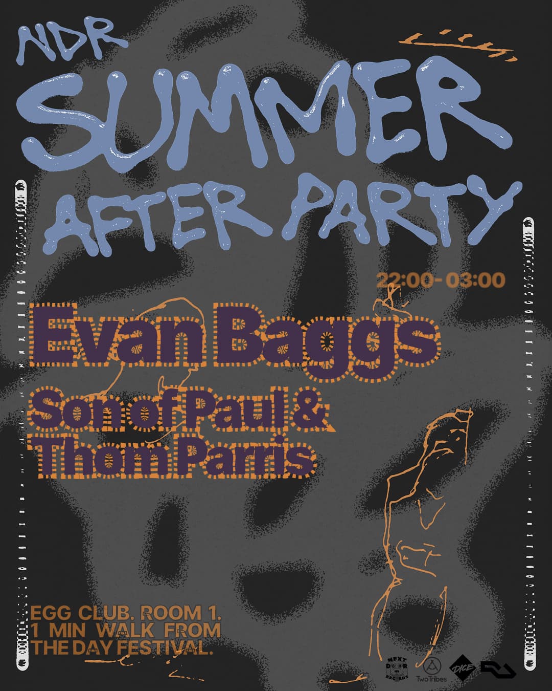 NDR SUMMER AFTER PARTY W/ Evan Baggs at Egg London