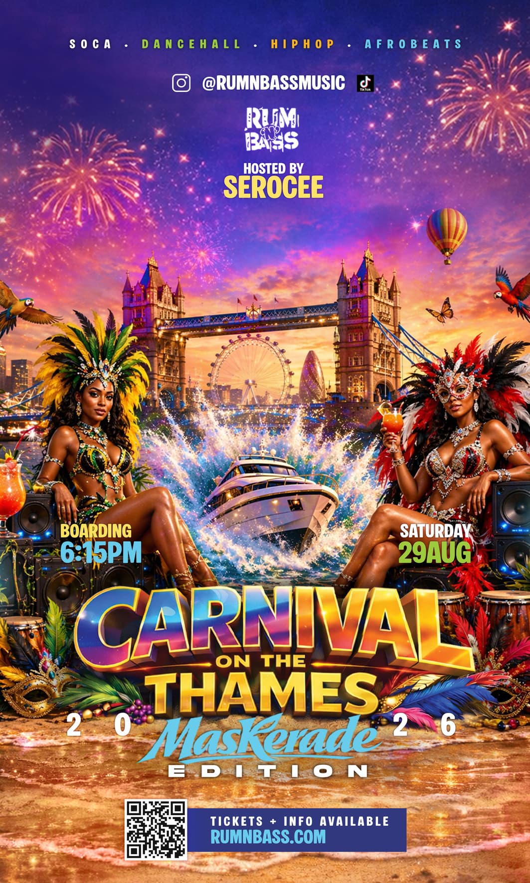 Carnival on the Thames - MasKerade Edition