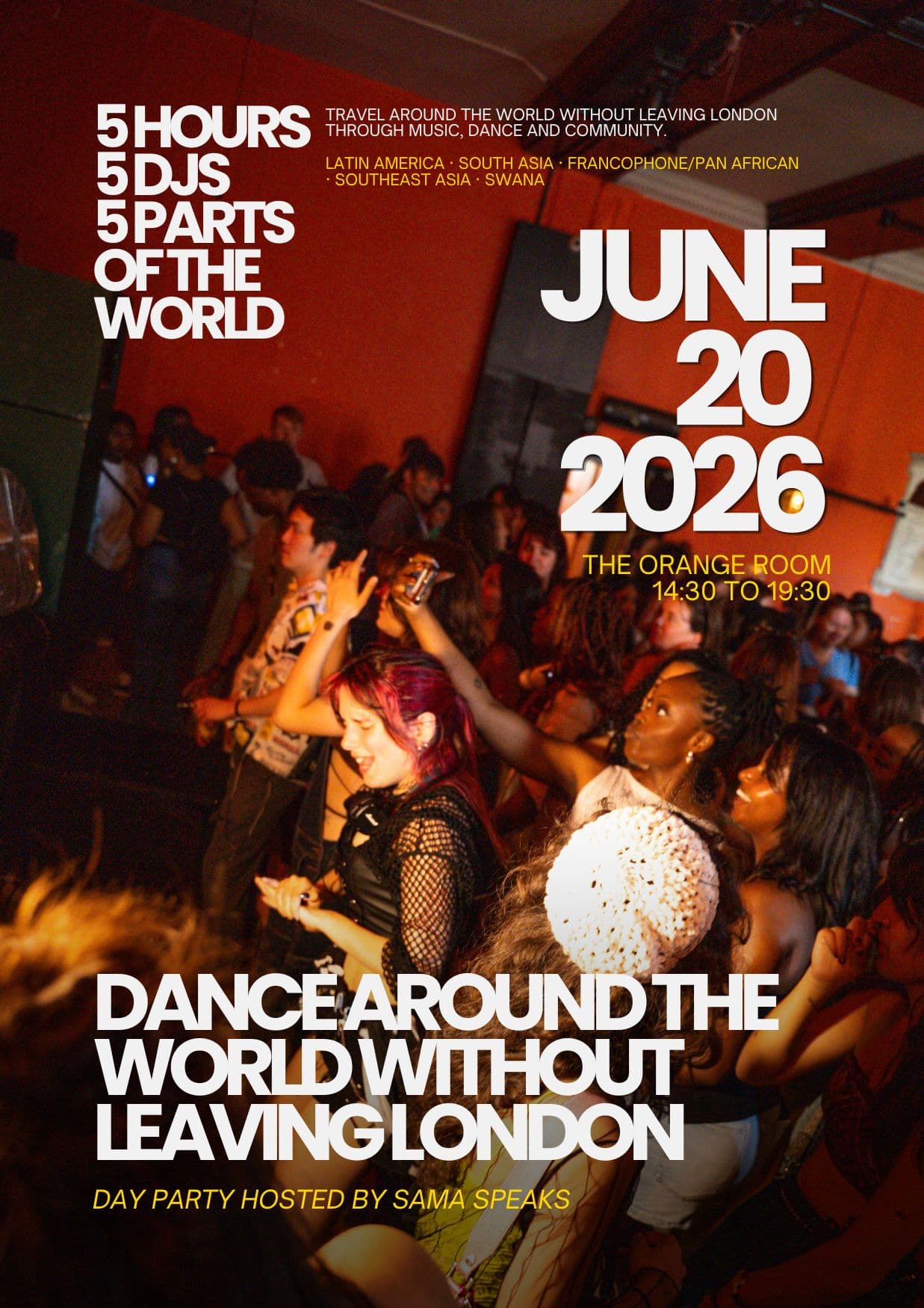 Dance Around the World Without Leaving London at The Orange Room