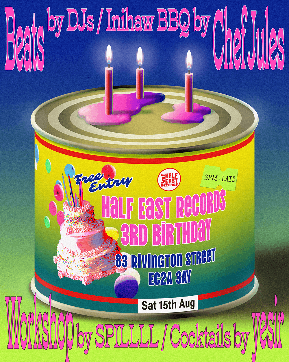 Half East Records 3rd Birthday