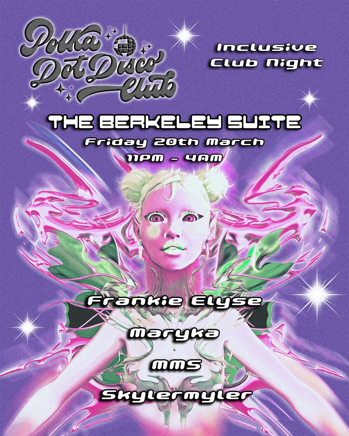 Polka Dot Disco Club ♡ The Berkeley Suite ♡ 11pm - 4am ‪‪♡ at The Berkley Suite 