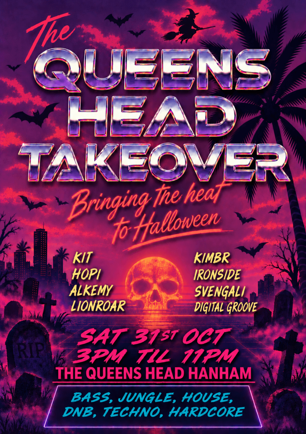 The Queens Head Takeover Halloween Special