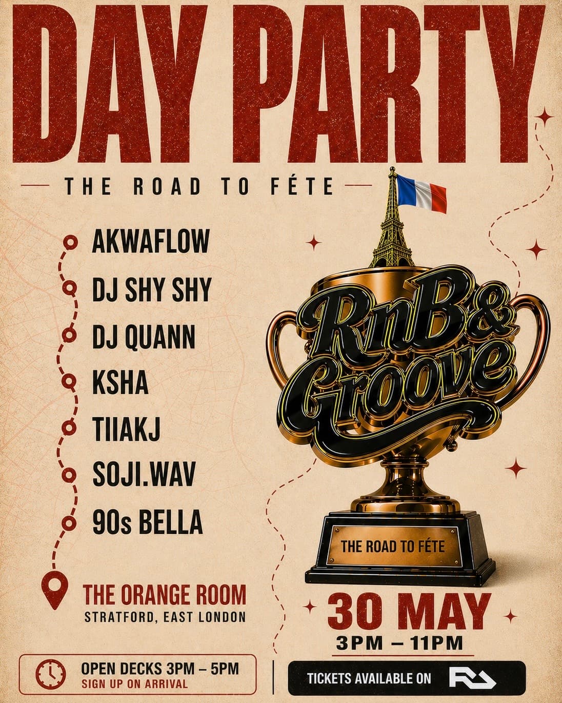 RnB & Groove: DAY PARTY at The Orange Room