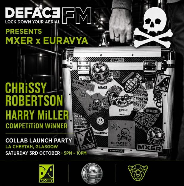Deface x MXER x Euravya Launch Party