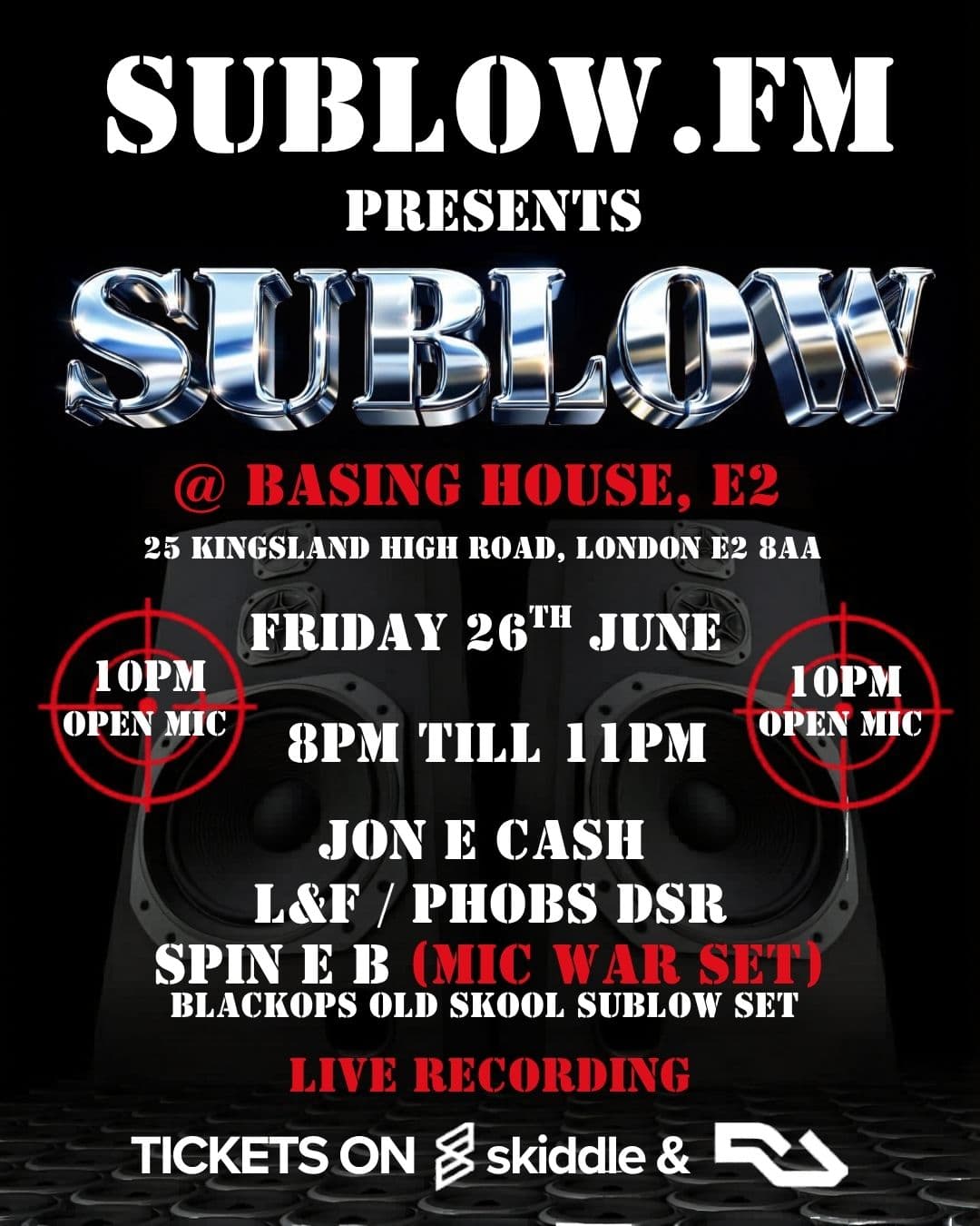 SUBLOW.FM at Basing House