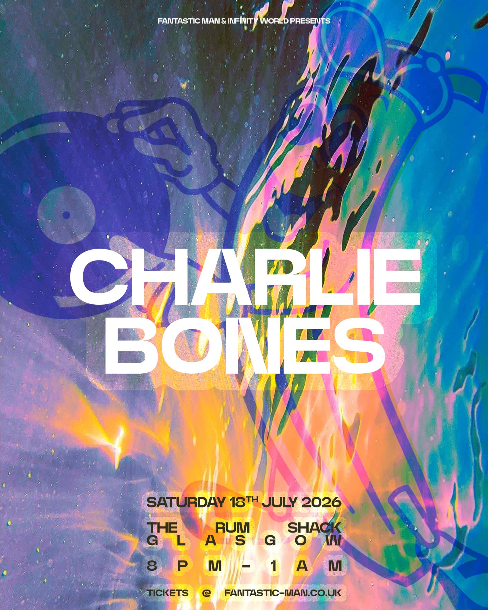 Charlie Bones at The Rum Shack