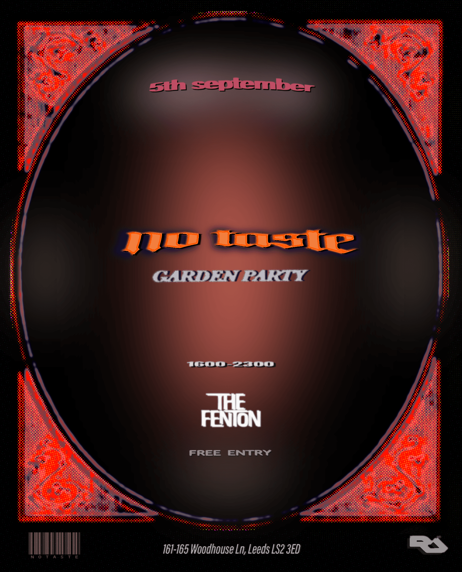 No Taste GARDEN PARTY [The Fenton]