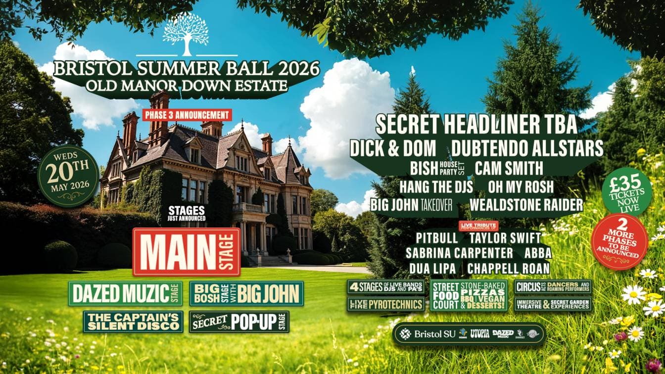 Bristol Summer Ball 2026 at Old Down Estate